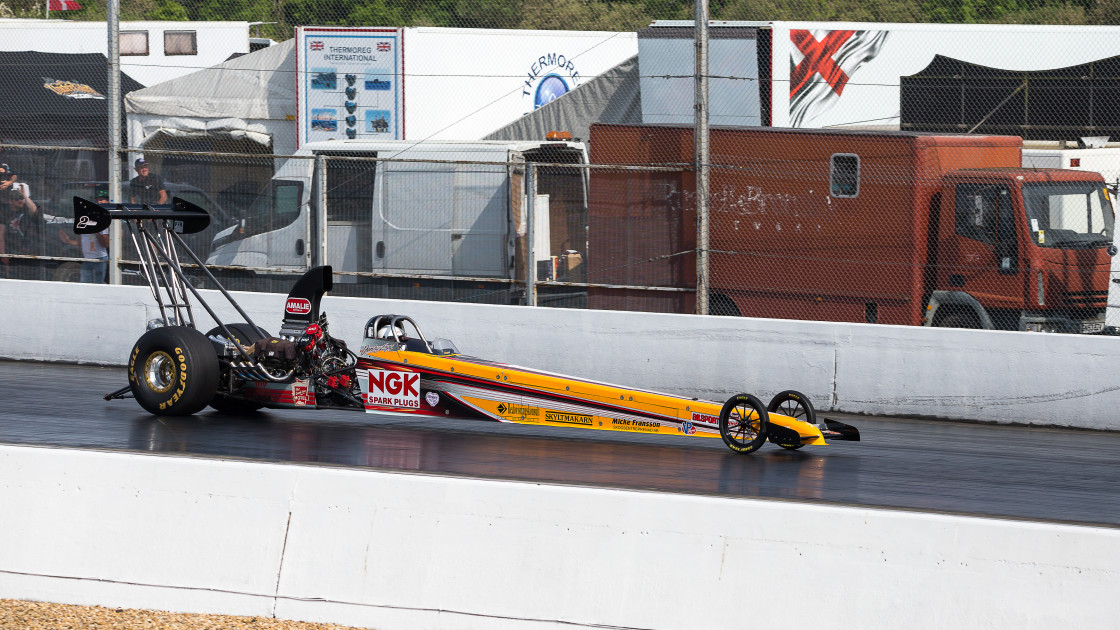 "Top Methanol Dragster" stock image