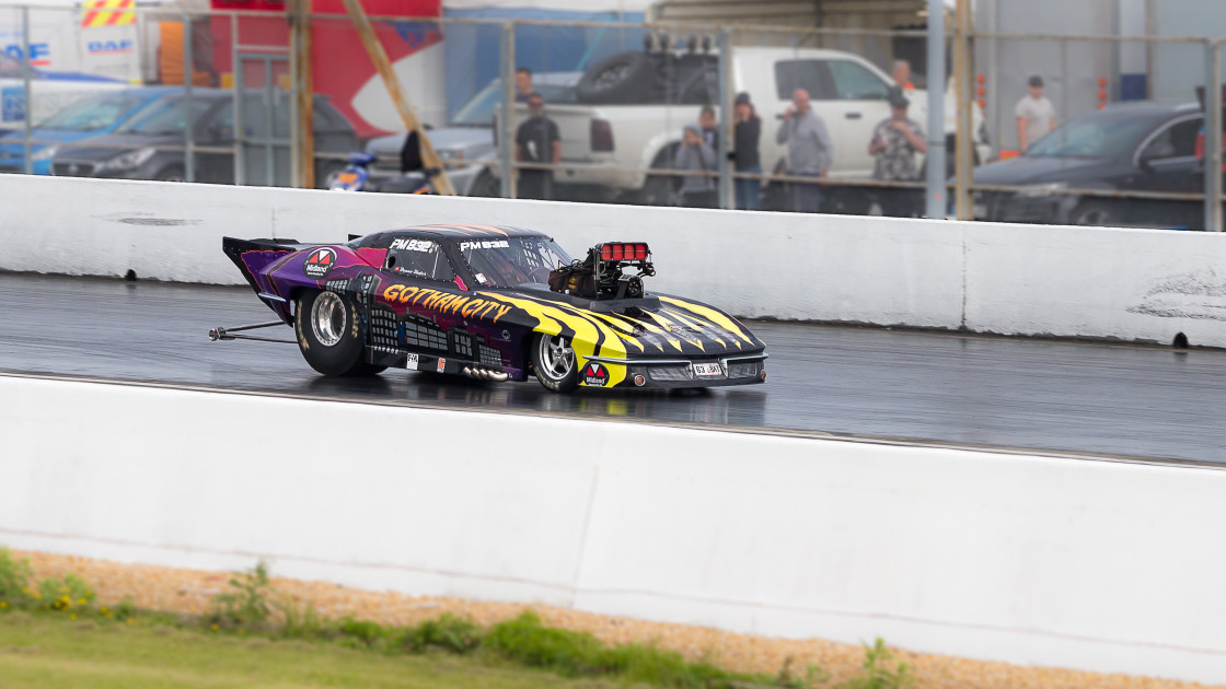 "Pro Modified Drag Racing" stock image