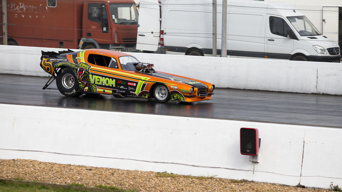 "Venom Nostalgia Funny Car" stock image