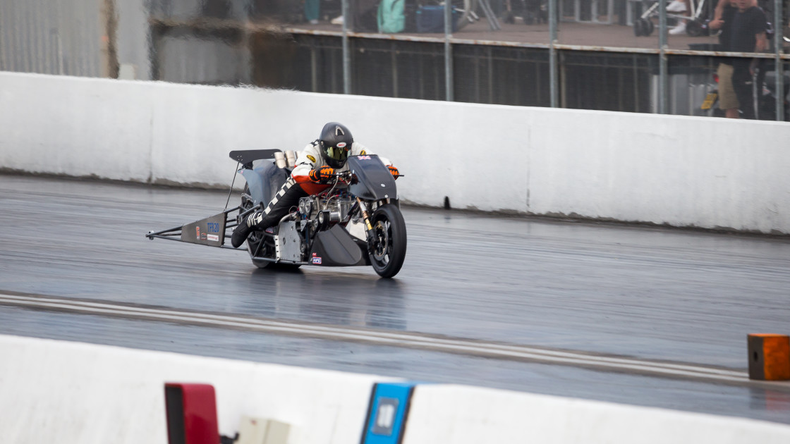 "Al Smith Top Fuel Bike" stock image