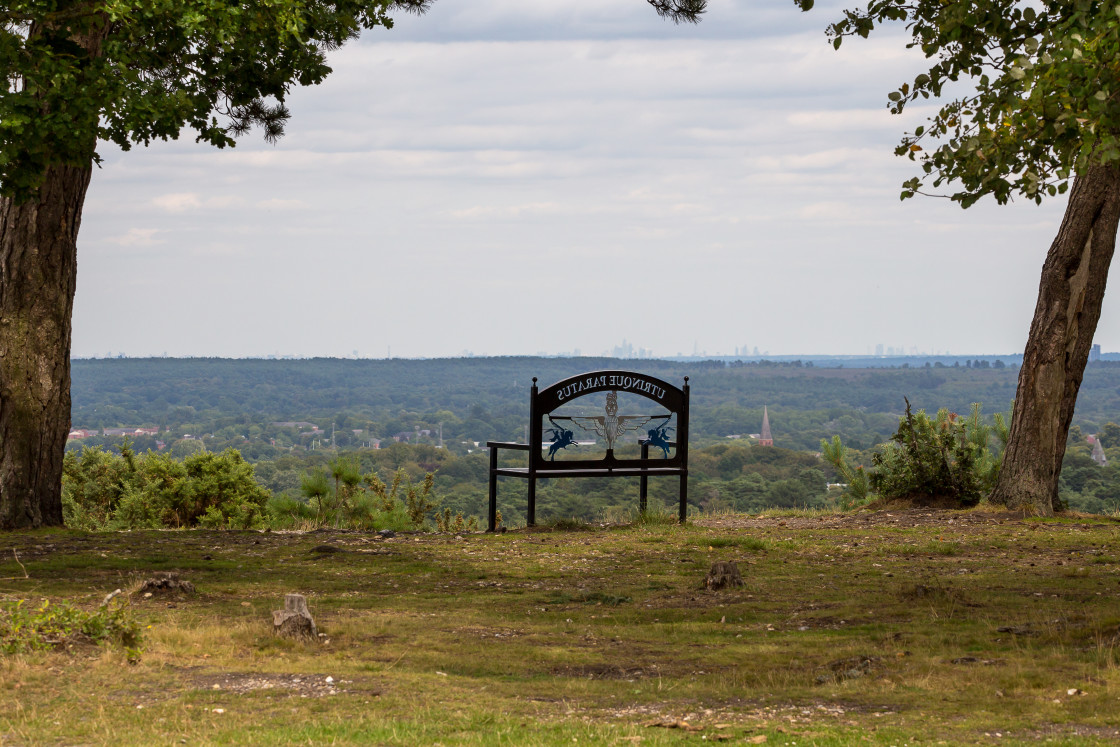 "Caesar's Camp Hill Fort View" by Gordon England - $12.69 "Caesar's Camp Hill Fort View" stock image
