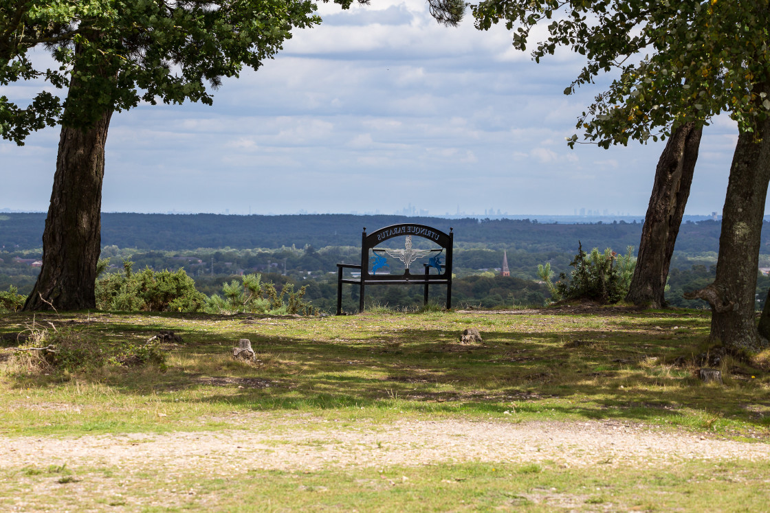 "Caesar's Camp Hill Fort View" by Gordon England - $12.56 "Caesar's Camp Hill Fort View" stock image