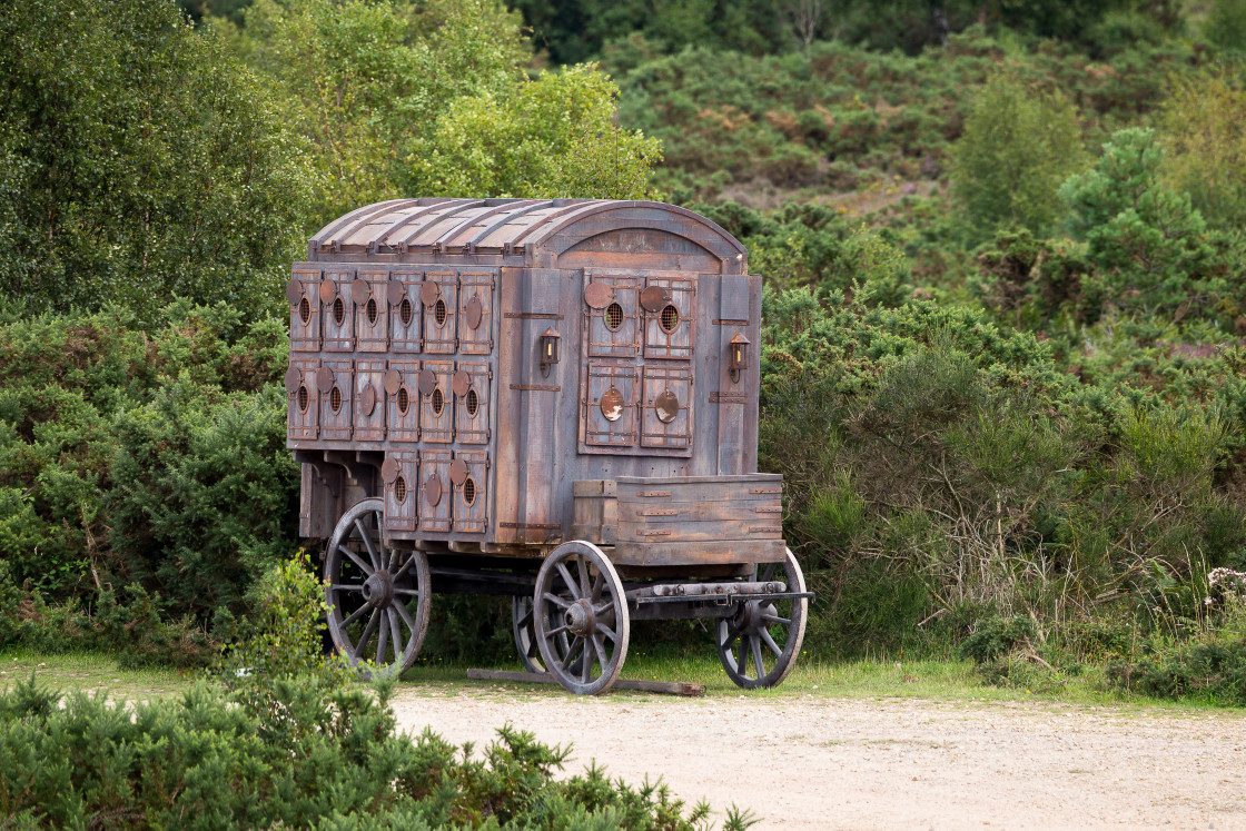 "Medieval Wagon" by Gordon England - $12.69 "Medieval Wagon" stock image