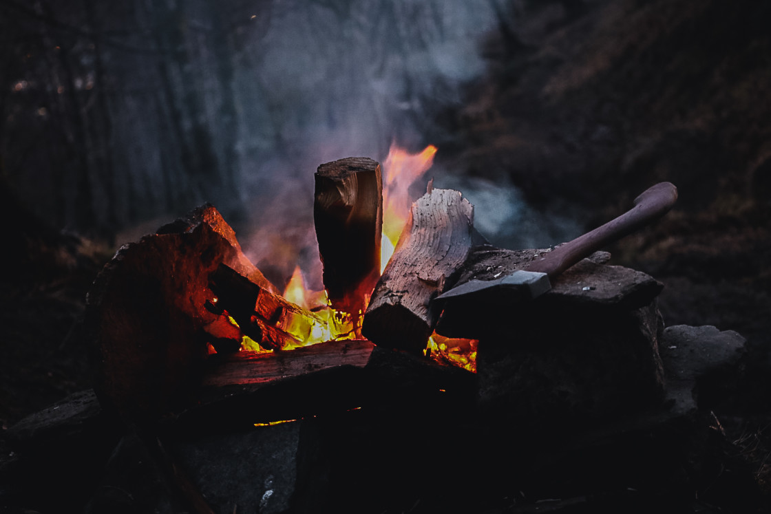 "Fireplace" stock image