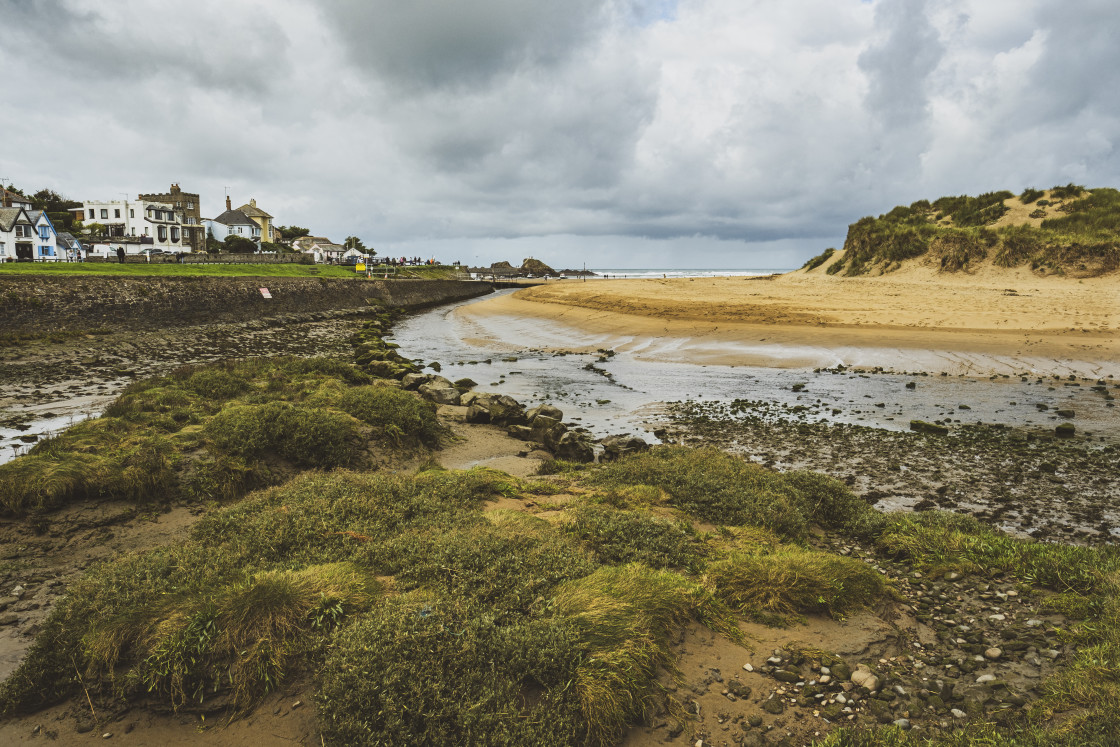 "Beautiful Bude" stock image