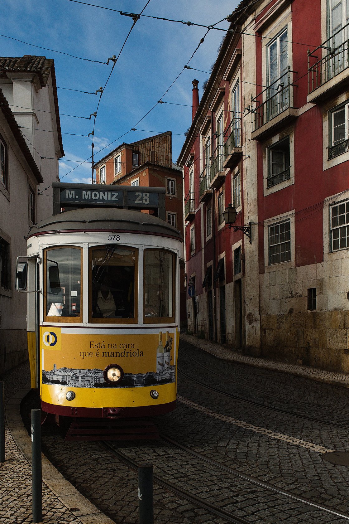 "Lisbon Trams" stock image