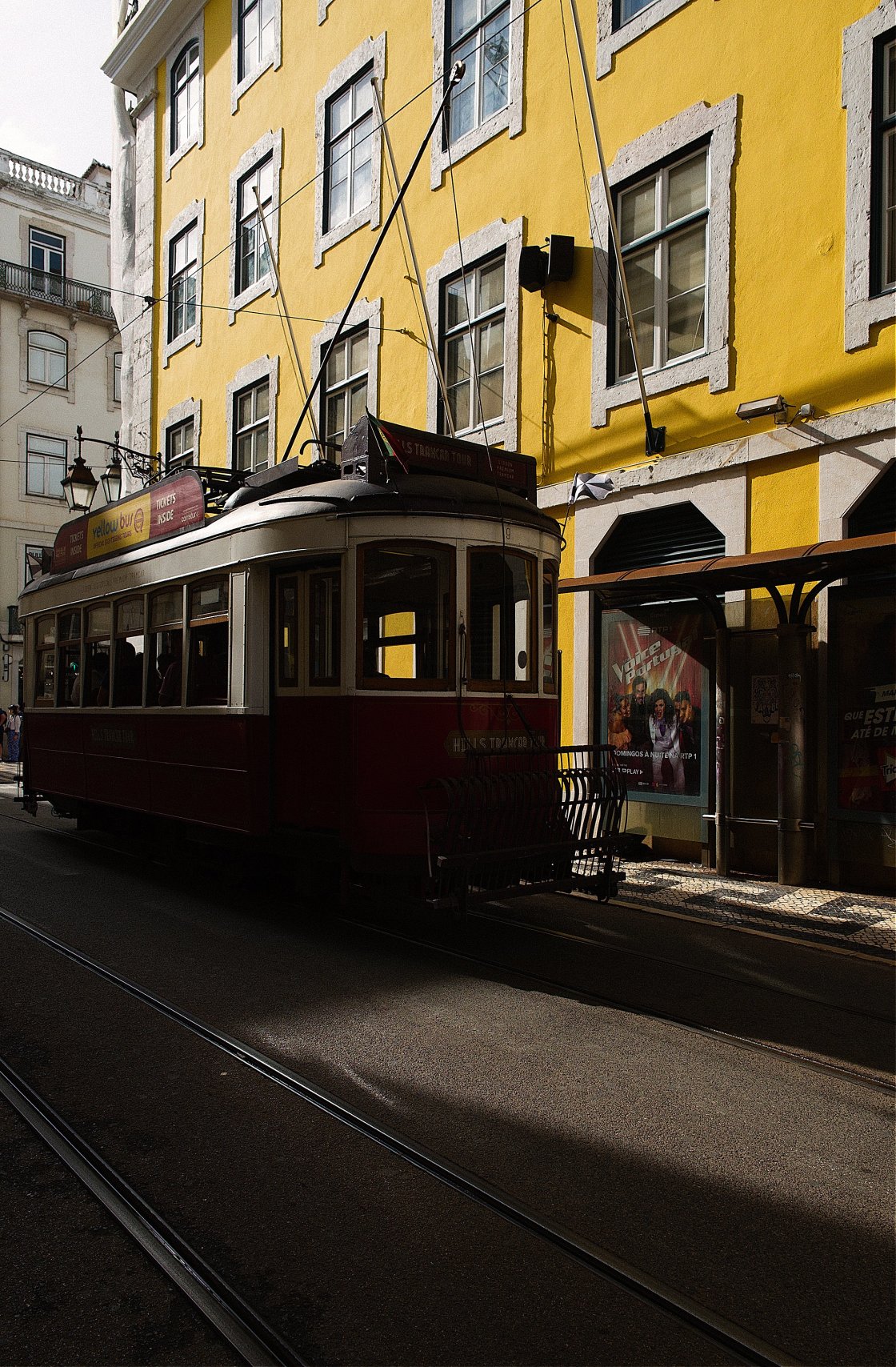 "Lisbon Trams" stock image