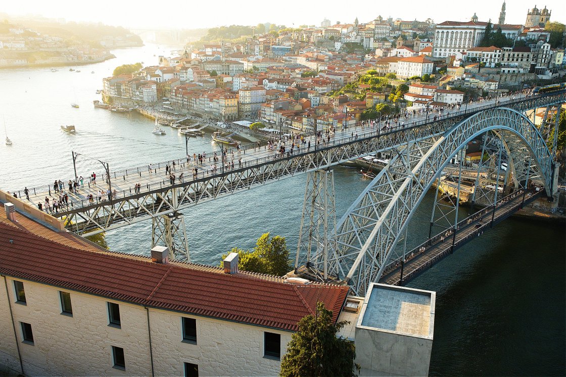 "Porto Sunset" stock image