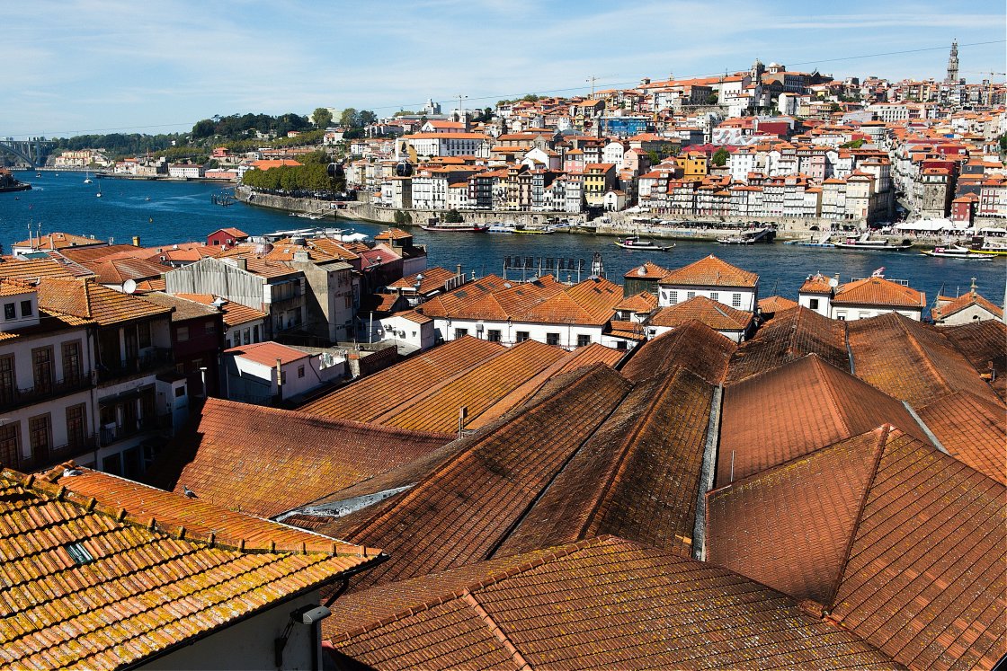 "Porto Cityscape" stock image