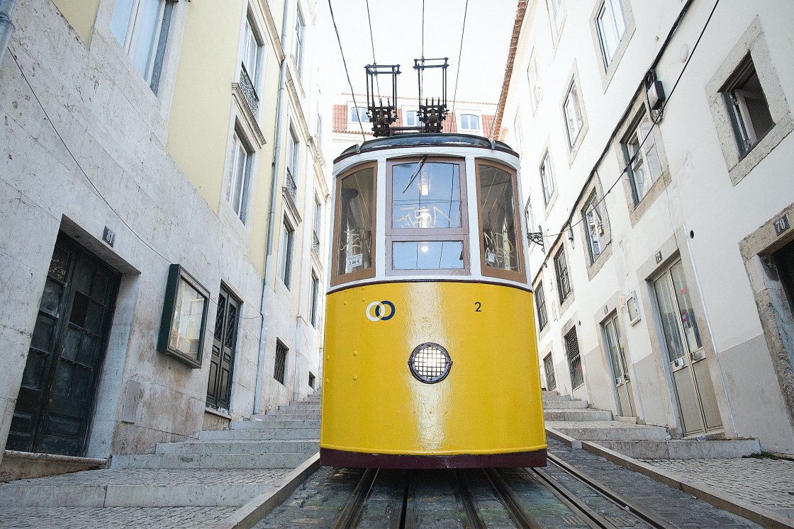 "Elevador Da Bica" stock image