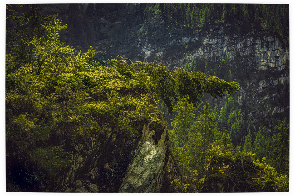 "Valle di Gares,Dolomiti" stock image