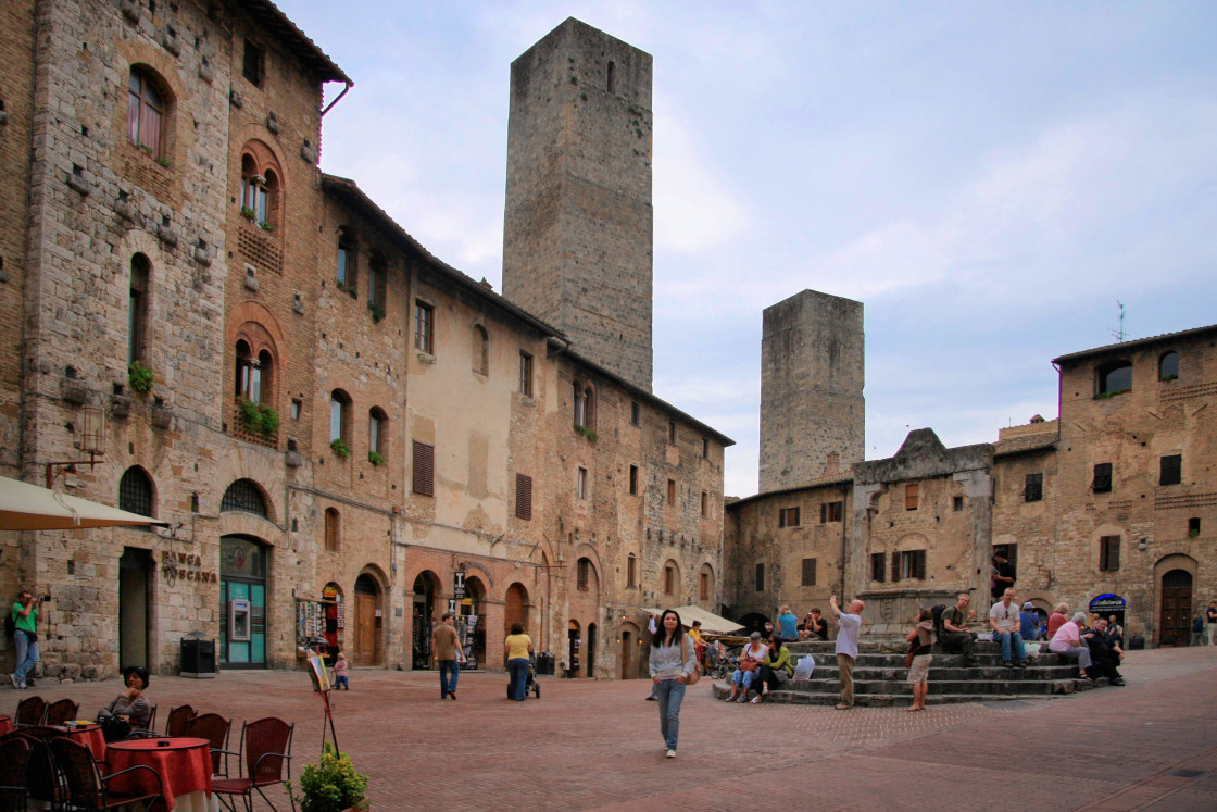 "San Gimignano in Tuscany" stock image