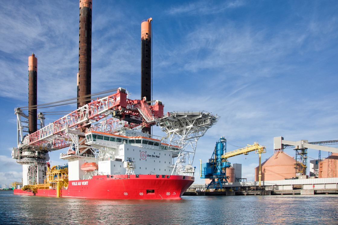 "Shipping on the River Blyth" stock image