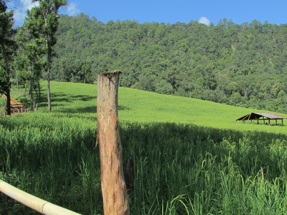 "Huay Ding Dam" stock image