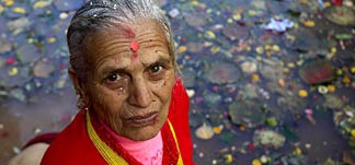 Mutter in Nepal
