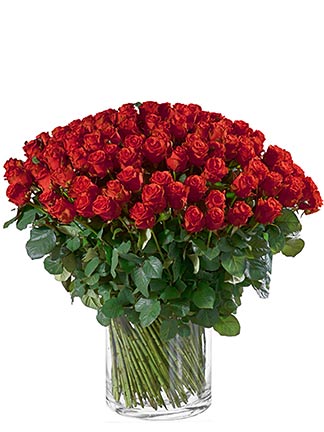 Valentinstag Rosenstrauss bestellen