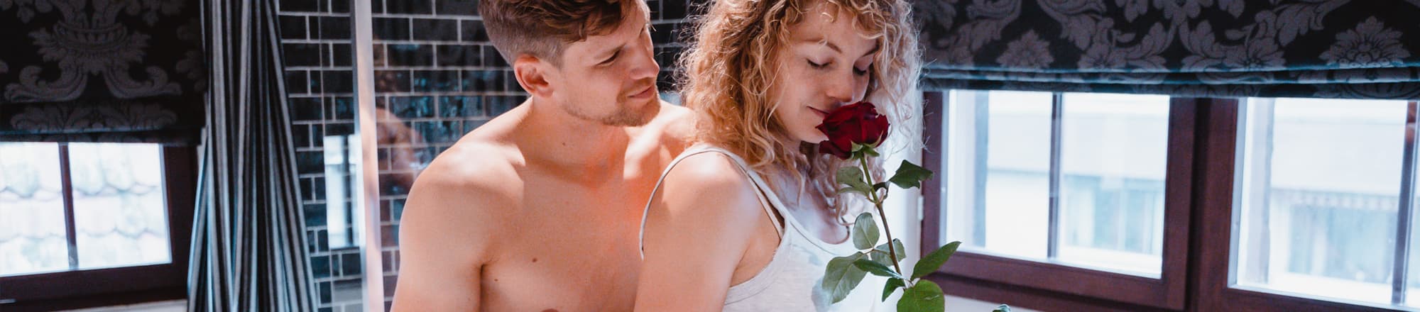 Alles für einen romantischen Valentinstag zu Hause 