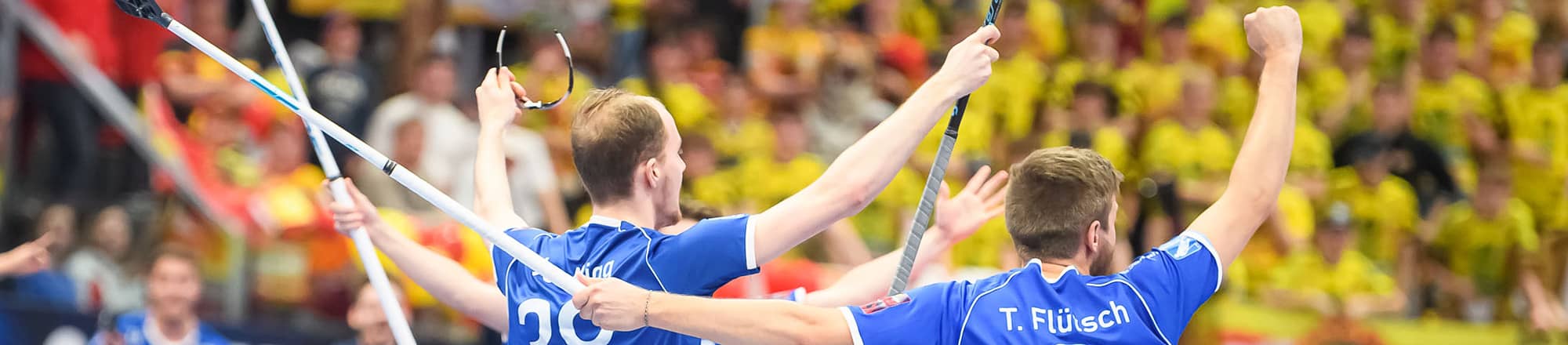 Fleurop am swiss unihockey Superfinal, 25. April 2026 in Fribourg 