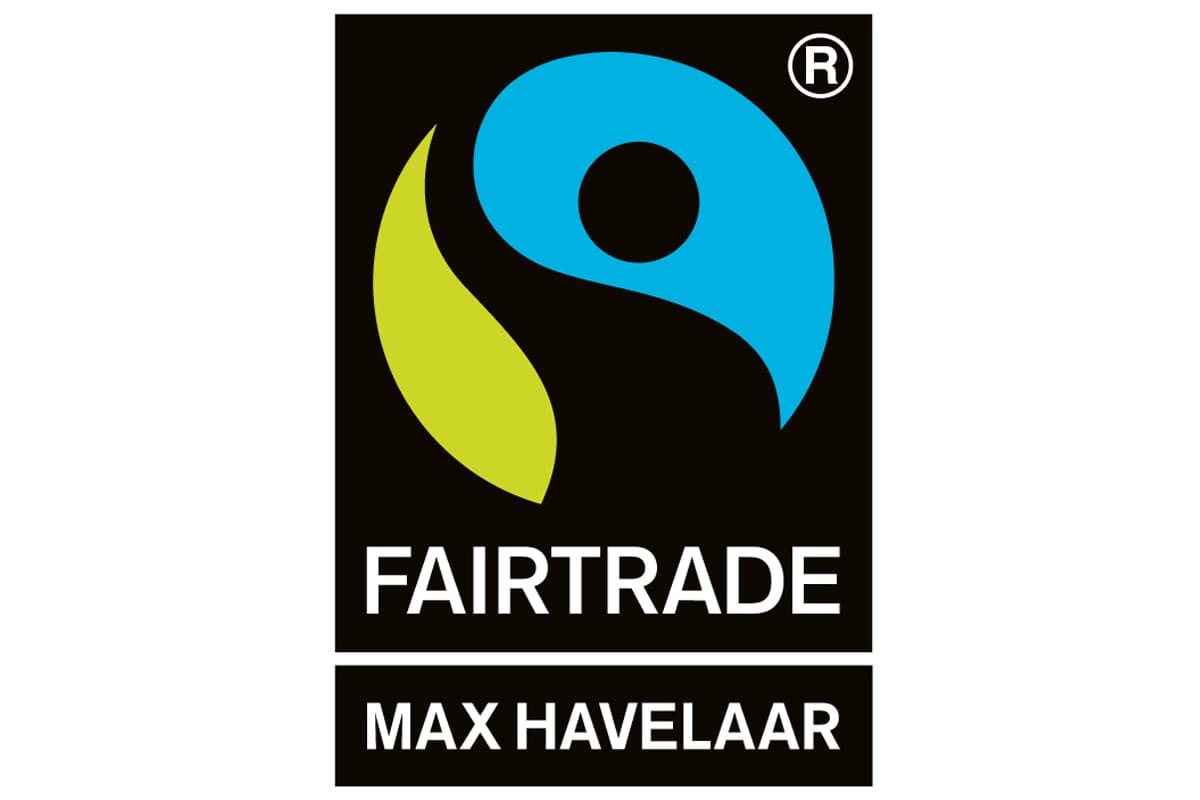Roses with the Max Havelaar Fairtrade label 
