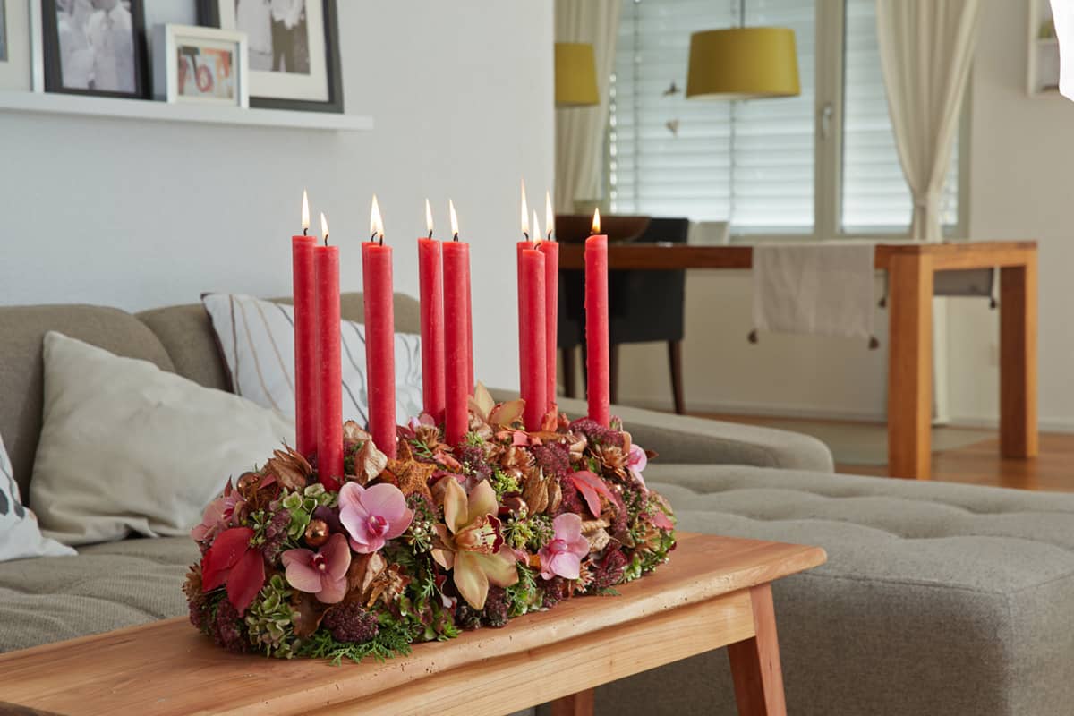 Care tips for Advent wreaths & candles