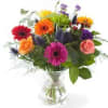 Media 1 - Mixed colours bouquet excl. vase