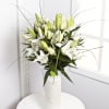 Media 1 - Sympathy Bouquet with White Lilies