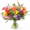 Media 1 - Polychrome bouquet, excl. vase