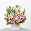 Media 1 - Pink lilies and mixed flowers