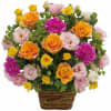 Media 1 - Arrangement of multicolored flowers