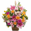 Media 1 - Large arrangement of multicolored flowers