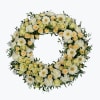 Media 1 - Funeral Wreath w ribbon 248006