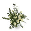Media 1 - Bouquet with 12 white roses