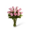 Media 1 - Long Stem Pink Rose Bouquet