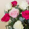 Media 3 - Love Whispers - bouquet with white, lilac and pink roses