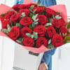 Media 1 - 24 Sumptuous Red Roses