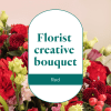 Media 1 - Florist creative bouquet - Red