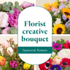 Media 1 - Seasonal florist's bouquet - Bouquet de saison du fleuriste