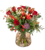 Media 1 - Classic Christmasbouquet Red Large 240503
