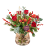 Media 1 - Classic Christmasbouquet Red Medium 240502