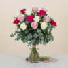 Media 1 - Love Whispers - bouquet with white, lilac and pink roses