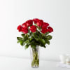 Media 1 - 12 Long Stem Red Rose Bouquet