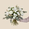 Media 2 - White and green bouquet
