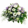 Media 1 - Basket of flowers lilac-white