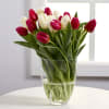 Media 1 - Bouquet of White and Red Tulips