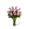Media 1 - The Long Stem Pink Rose Bouquet by FTD Vase Included