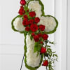 Media 1 - Floral Cross Easel