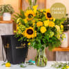 Media 1 - Yellow florist's fantasy bouquet