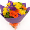 Media 1 - Funeral/Sympathy Bright Bouquet with ribbon