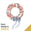 Media 1 - Wreath with ribbon