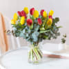 Media 1 - Multicolored Tulips Bouquet